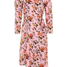 Topshop Floral Ruffle Midi Dress, $95